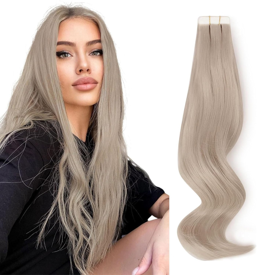 Extensii Tape IN White Platinum #18D